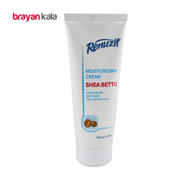 عکس اصلی کرم مرطوب کننده و نرم کننده 75 میلی لیتری رینوزیت حاوی روغن شی باتر SHEA BUTTER
